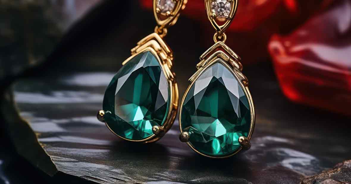 boucles d'oreilles améthyste